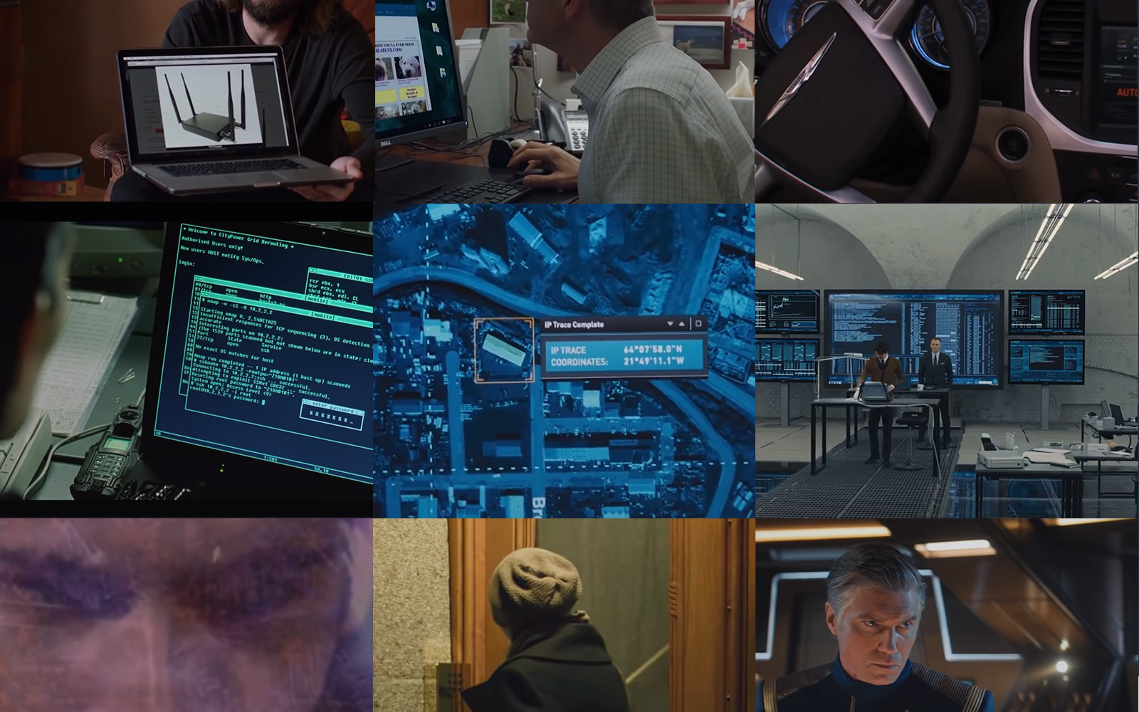 Hacker scene from 2021 movie The Protege using a website simulator. :  r/movies